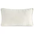 Poszewka na poduszkę 30x50 cm kremowa z szenilowej tkaniny ROSI