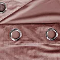 Zasłona welwetowa ciemnoróżowa 140x250 cm przelotka - ROSA - Design 91