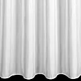 Tkanina firanowa gładka, matowa żorżeta, mocno kryjąca wykończona obciążnikiem