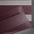 Roleta Mini Dzień - Noc ciemnoróżowa z tkaniny roletowej w gładkie pasy