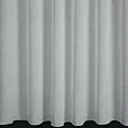Firana szyta na tunelu naturalna z lekko połyskującej, luźnotkanej etaminy z efektem kreszowania, wykończona obciążnikiem