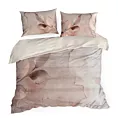Pościel 160x200 cm z makosatyny bawełnianej kolor beżowy, kremowy z wzorem designerskim ARLO Eva Minge
