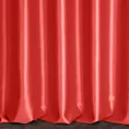Zasłona szyta na taśmie 5 cm jasnoczerwona z tkaniny trudnopalnej, zaciemniającej, typu blackout