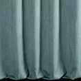 Zasłona szyta na taśmie 5 cm szałwiowa z tkaniny o naturalnym splocie z efektem melanżu