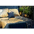 Pościel 160x200 cm z bawełny tencel kolor granatowy, złoty z fantazyjnym wzorem MUSA 4 Limited Collection
