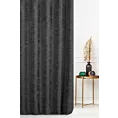 Tkanina zasłonowa, miękka szenilowa, zaciemniająca, z drobnym strukturalnym wzorkiem i efektem przecierki z kolekcji Pierre Cardin