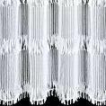 Zasłona biała zdobiona fantazyjnym wzorem 140x250 cm przelotka - SOTERA - Eva Minge