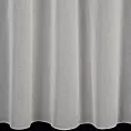 Firana szyta na taśmie 5 cm naturalna z matowej cienkiej etaminy, wykończona obciążnikiem