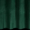 Zasłona welwetowa ciemnozielona z kryształkami 140x250 cm przelotka - ARIADNA
