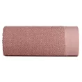 Ręcznik kąpielowy 50x90 cm bawełniany kolor pudrowy róż o ryżowej strukturze 550 g/m2 RISO