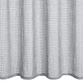 Firana srebrna z lekkiej mikrosiateczki z połyskiem 140x250 cm przelotka NEL