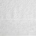 Ręcznik kąpielowy 50x90 cm bawełniany kolor biały z żakardową bordiurą 500 g/m2 RITA