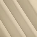 Zasłona beżowa, matowa 140x230 cm przelotka - TRIS