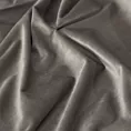 Zasłona grafitowa z ekskluzywnego aksamitnego welwetu 290 g/m2 140x270 cm taśma - RIA - Diva Line