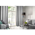 Zasłona welwetowa srebrna 140x250 cm przelotka - ROSA - Design 91