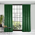 DESIGN 91 Zasłona ROSA z jednokolorowego miękkiego welwetu