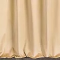 Zasłona szyta na taśmie 5 cm ENYA złota z miękkiej półmatowej tkaniny welwetowej
