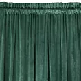 Zasłona welwetowa ciemnoturkusowa gładka 140x300 cm taśma - PIERRE