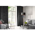 Zasłona welwetowa czarna 135x300 cm taśma - ROSA - Design 91