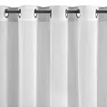 Firana biała z etaminy z lekkim połyskiem 300x145 cm przelotka VIOLA