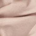 Poszewka szyta ADESSA pudrowo różowa z miękkiej tkaniny o welurowej strukturze