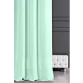 Zasłona jasnomiętowa gładka, matowa 140x250 cm przelotka - ADORE - Design 91