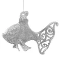 Ozdoba choinkowa RYBKA dekorowana brokatem