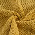 Ręcznik kąpielowy 50x90 cm szybkoschnący z mikrofibry  kolor musztardowy o ryżowej strukturze 280 g/m2 ZOE 1