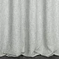 Zasłona szyta na taśmie 5 cm kremowa z tkaniny typu bukla z efektem melanżu
