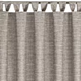 Zasłona brązowo, kremowa z wodoodpornej tkaniny idealna do ogrodu i na taras 155x200 cm szelki/rzep - GARDEN