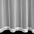 Firana biała z gęstej siateczki 140x250 cm przelotka MEGI