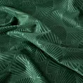 Zasłona welwetowa, zielona wytłaczana 40x250 cm przelotka - ELLEN - Design 91