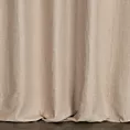 Tkanina zasłonowa, miękka, szenilowa tkanina, przetykana błyszczącą nicią