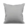 Poszewka szyta popielata z gładkiej, przyjemnej w dotyku tkaniny z efektem melanżu
