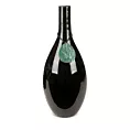Wazon CAPRI ze szkła artystycznego z malachitową zawieszką