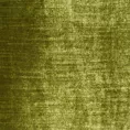 Roleta rzymska SAFARI 1 oliwkowa z miękkiej welwetowej tkaniny z połyskiem i poziomym prążkiem