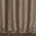 Tkanina zasłonowa, miękka, szenilowa tkanina, przetykana błyszczącą nicią