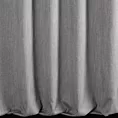Zasłona szyta na taśmie 5 cm szara z tkaniny o naturalnym splocie z efektem melanżu