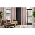 Zasłona pudrowy róż zaciemniająca o strukturalnym wzorze 135x250 cm przelotka - CARLO