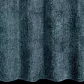 Zasłona granatowa z tkaniny szenilowej 135x250 przelotka - ALETA