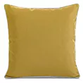 Poszewka na poduszkę 45x45 cm z gładkiej tkaniny wodoodpornej żółta idealna do ogrodu i na taras GARDEN 4