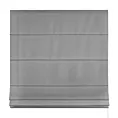 Roleta rzymska DORA - HIT szara z miękkiej tkaniny o welurowej strukturze