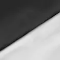 Pościel 220x200 cm bawełniana kolor biały, czarny dwustronna NOVA 3