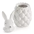 Pojemnik ceramiczny ADORE zdobiony króliczkiem