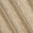 Zasłona beżowa o płóciennym splocie w stylu eko 140x250 cm przelotka - LIREN