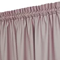 Zasłona wrzosowa z tkaniny welurowej 560x240 cm tunel Dora