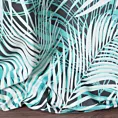 DIVA LINE Zasłona AGOTA z nadrukiem liści palmy