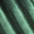Zasłona zielona z miękkiego welwetu 140x250 cm przelotka - SUZANA