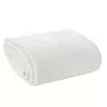 Narzuta welwetowa biała 170x210 cm pikowana RIA 5 EUROFIRANY PREMIUM