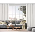 Zasłona kremowa welwetowa 100% zaciemniająca 140x250 cm przelotka - NITA
